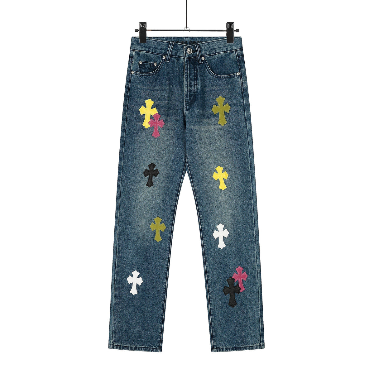 Chrome-Hearts NEW Pants 8156